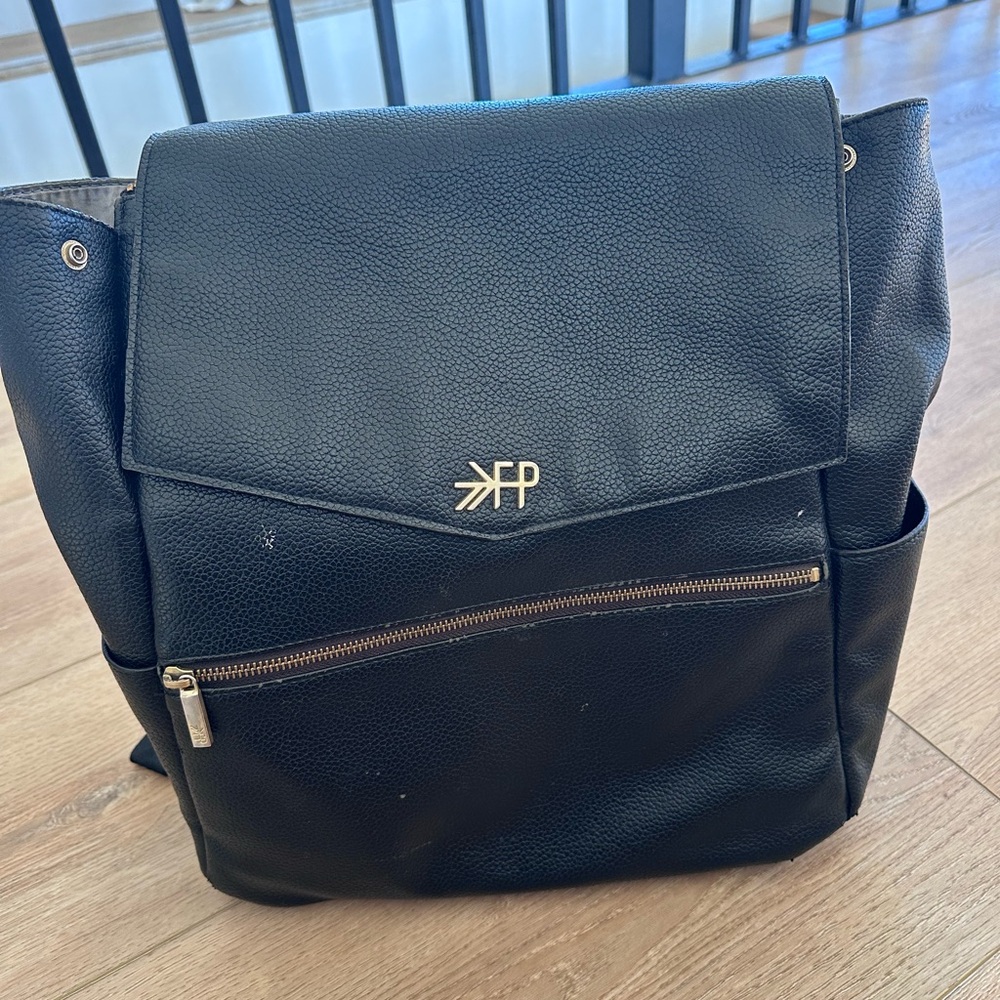 Black Leather Men's Bag